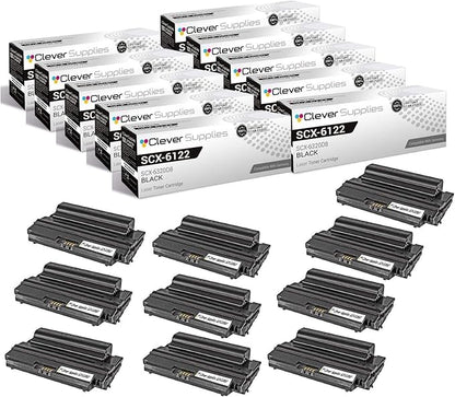 CS Replacement Toner Cartridge Compatible with Samsung SCX-5935FN MLT-D206S Black SCX-5935FN 10 Pack