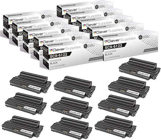 CS Replacement Toner Cartridge Compatible with Samsung SCX-5935FN MLT-D206S Black SCX-5935FN 10 Pack