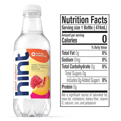 Hint Fruit-Infused Bottled Water, Smashup Flavored Variety Pack - Purified Water Beverages with Zero Calories, Natural Flavors, and Sugar Free - 16 Fl Oz (Pack of 12)