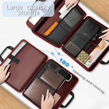 ZINZ Laptop Case 15 15.6 16 inch Sleeve, Expandable Computer Hand Bag with Multi-pockets Compatible with MacBook Pro 16 inch M4/M3/M2/M1, MacBook Air/Pro 15 inch and 15-16 inch Notebooks，B01RD01