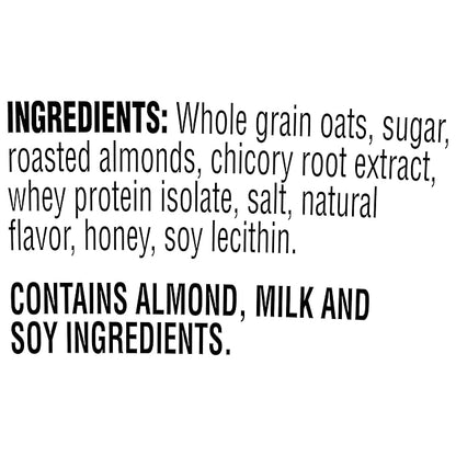 Quaker Instant Oatmeal Express Cups, Honey & Almonds, 1.76 Ounce (Pack of 12)