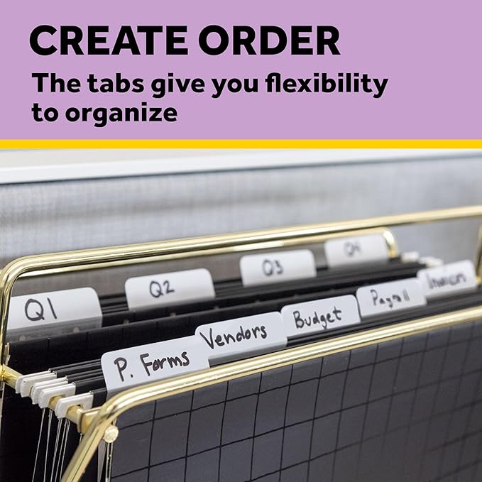 Post-it Tabs, 2 in, Solid, Assorted Colors, 6 Tabs/Color, 5 Colors, 30 Tabs/Pack (686-ROYGB)