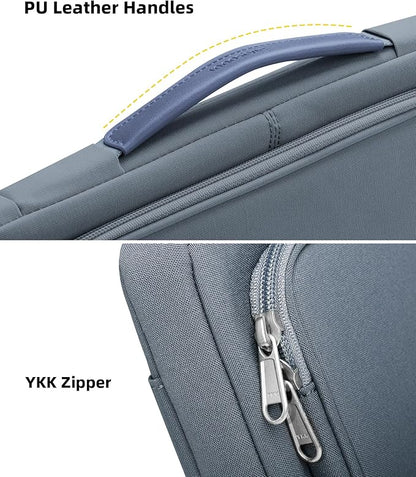 Laptop Sleeve Case with Handle 14 16 Inch Computer Cover Bag Compatible with MacBook Pro 16 (Gray, 14 inch)