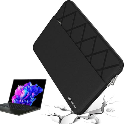 Smatree 16 inch Laptop Sleeve for Acer Swift X Laptop SFX16-52G-73U6, Swift Edge 16 Laptop SFA16-41-R6YS, Acer Protective Computer Case with Pocket, YKK Zipper, Patented Shockproof Design (E602)