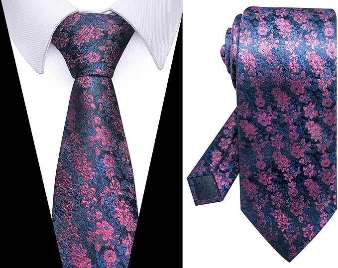 Tie For Men Necktie Woven Jacquard Neck Ties Set 6 PCS