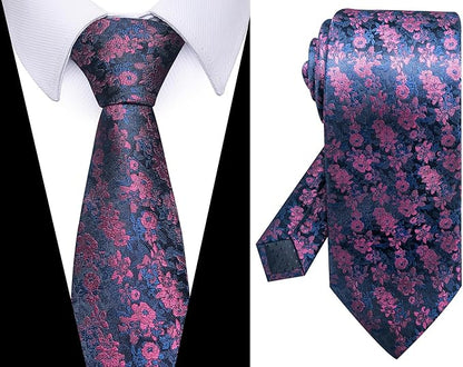 Tie For Men Necktie Woven Jacquard Neck Ties Set 6 PCS