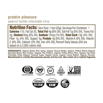 GoMacro MacroBar Mini (0.90 Ounce Bars, 24 Count) and MacroBar (2.4 Ounce Bars, 12 Count) Organic Vegan Snack and Protein Bars Bundle - Peanut Butter Chocolate Chip