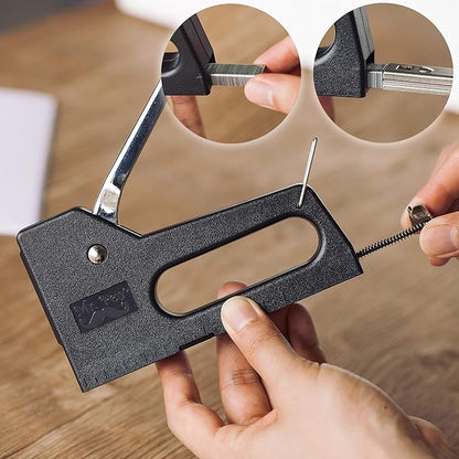 Mr. Pen Light Duty Staple Gun with 2000 Staples, 5/16 inch, Fabric, Wall, Wood Stapler for Crafts, Cloth