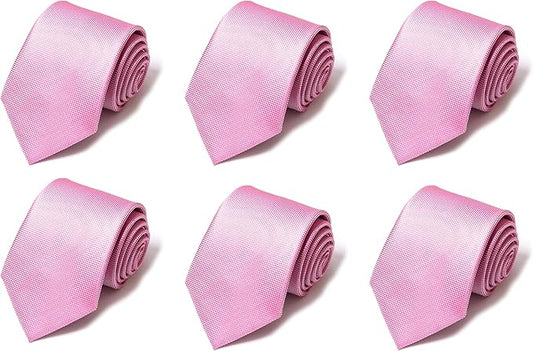 Tie For Men Necktie Woven Jacquard Neck Ties Set 6 PCS