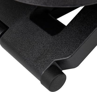 Mind Reader Foot Rest, Under Desk at Work, Ergonomic, Height Adjustable, Office, Plastic, 17" L x 13" W x 6.25" H, Black (Pack of 5)