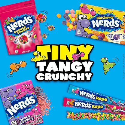 Nerds Rope Candy, Very Berry, 0.92 Ounce Ropes (Pack of 48)