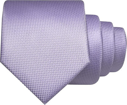 JEMYGINS Mens Tie and Lapel Pin with Pocket Square Tie Clip Sets for Casual and Business 4PCS