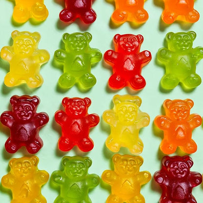 Black Forest Gummy, Bears, Fruit Flavor, Deliciously Juicy, Made with Real Fruit Juice, 10 oz