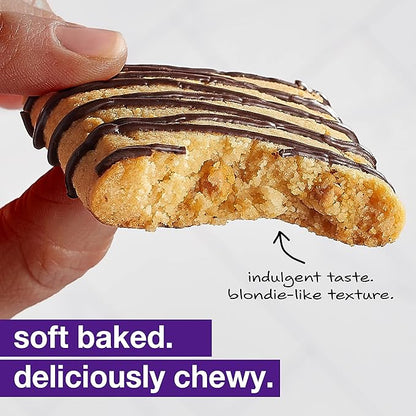 KIND Soft Baked Squares, Variety Pack, Chocolate, Peanut Butter and Salted Caramel, Almond Flour Brownies, Healthy Snack Bars, Gluten Free, 5g Protein, 18 Count