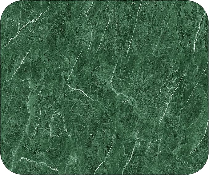 Green Marble Agate Mouse Pad Mat Mousepad for Desk Computer Laptop PC Gaming Home or Office Gift Marbled Abstract (Green MP27)