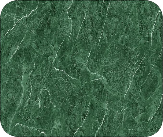 Green Marble Agate Mouse Pad Mat Mousepad for Desk Computer Laptop PC Gaming Home or Office Gift Marbled Abstract (Green MP27)