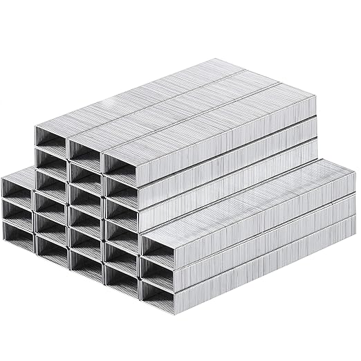 Mr. Pen Heavy Duty Staples - 5000 Pc, 25 Sheet, 1/4 Inch Length, Office Supply