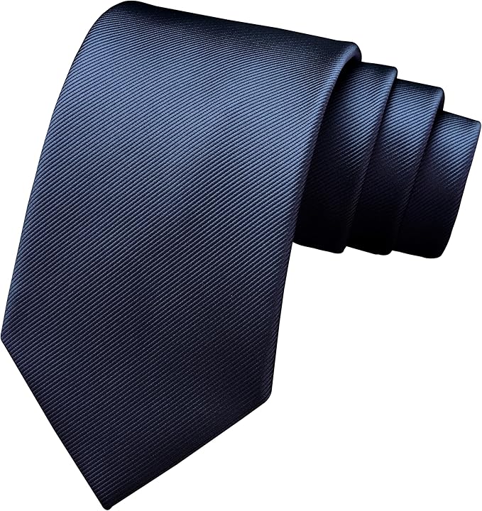 Branduce 3.15"（8cm） Men's Solid Color Formal Woven Necktie + Gift Box