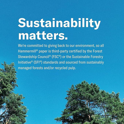 Hammermill Printer Paper, Premium Laser Print 24 lb, 11 x 17-5 Ream (2,500 Sheets) - 98 Bright, Made in the USA, 104620C