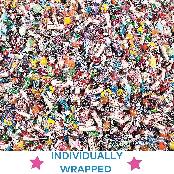 Fun Express Bulk Candy Variety Pack 30 Pounds - Christmas, Easter, Valentines, Halloween Candy Bulk Individually Wrapped for Party Favors | Pinata & Goodie Bag Stuffers | Perfect for Schools, Offices, Birthdays & Holidays