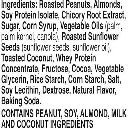 Nature Valley Chewy Protein Granola Bars, Peanut Almond Dark Chocolate, 5 Bars, 7.1 OZ (Pack of 3)