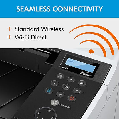 Kyocera 1102RY2US0 Model ECOSYS P2040dw Monochrome Network Laser Printer, 42 PPM B&W, Print Resolution 600 x 600 DPI Up to Fine 1200 DPI, Standard Wireless and Wi-Fi Direct Capability, 256 MB Memory