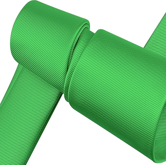 Branduce 3.15"（8cm） Men's Solid Color Formal Woven Necktie + Gift Box