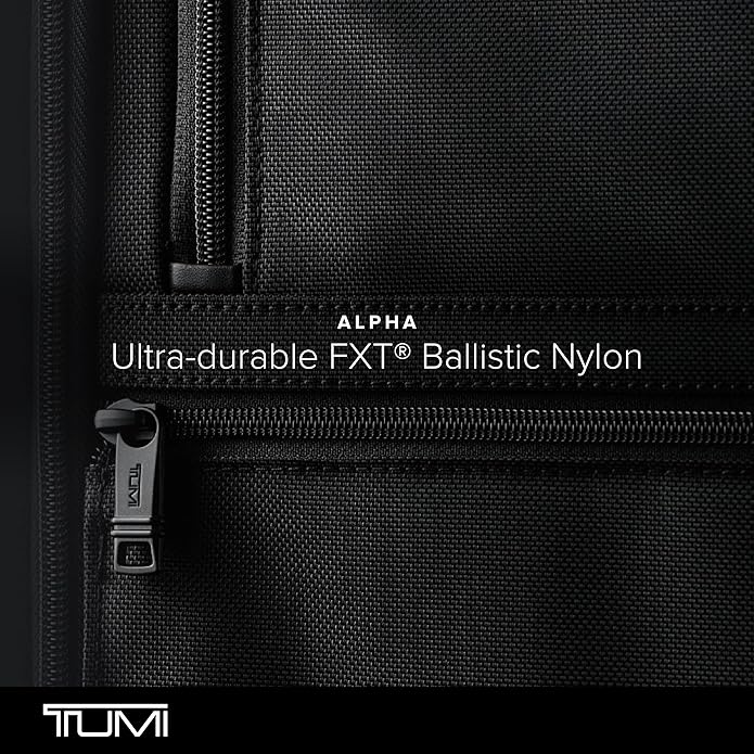 TUMI Alpha Expandable Organizer Laptop Briefcase - 15-Inch Laptop Briefcase Organizer for Men & Women - Travel Laptop Bag