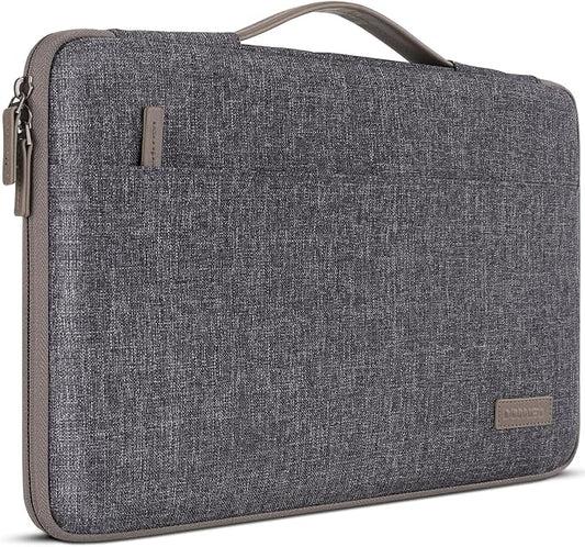 DOMISO 17.3 inch Laptop Case Sleeve Protective Cover Compatible with 17.3 inch HP Pavilion Envy 17/Lenovo IdeaPad/Acer/ASUS/Dell/Alienware/LG Gram,Water Resistant Computer Bag with Handle,Dark Grey