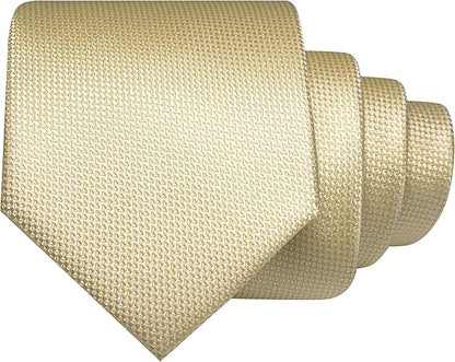 JEMYGINS Mens Tie and Lapel Pin with Pocket Square Tie Clip Sets for Casual and Business 4PCS