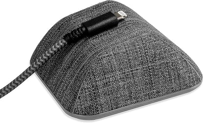 Smartish® Magnetic Cord Holder - Cable Wrangler Organizer with Magnet Clips for Charger Management on Desktop, Nightstand, or Side Table for All Cables, USB-C, Lightning Cables - No 2 Pencil Gray