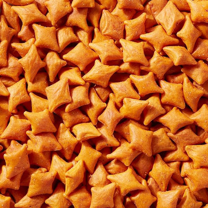 Simple Mills Pop Mmms Cheddar Baked Snack Pack Crackers, Healthy Halloween Snacks for Kids, Individual Packs, Gluten Free, 8 Ct (Pack of 4)