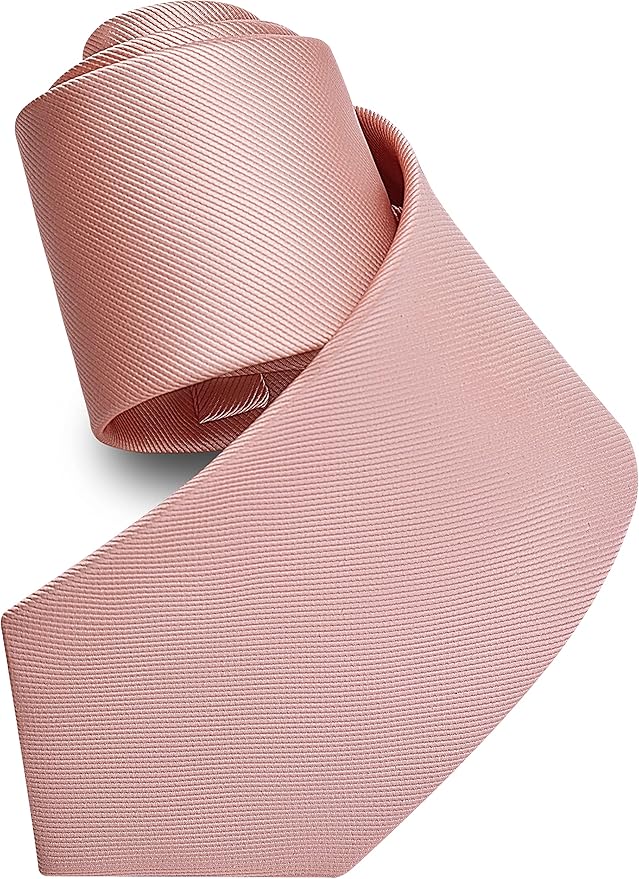 Branduce 3.15"（8cm） Men's Solid Color Formal Woven Necktie + Gift Box