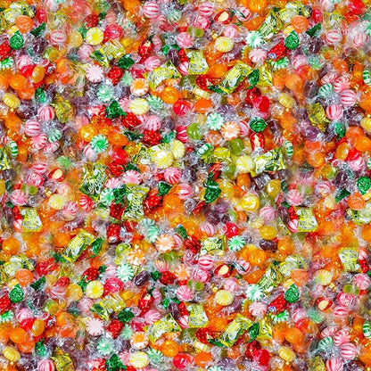 Dooboe Hard Candy Mix - 7 Pounds - Christmas Big Bulk Hard Candies Individually Wrapped - Holiday Old Fashioned Stocking Stuffers - Rootbeer, Strawberry, Toffee, Mint and More
