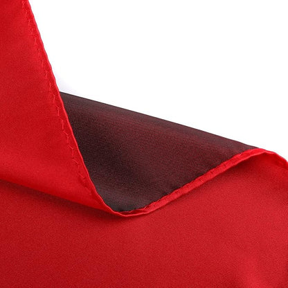 Mens Solid Satin Mens Tie With Hanky,Handmade Neckties For Men
