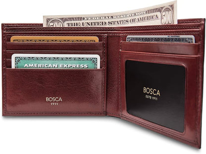Bosca Men's Executive Wallet in Old Leather - RFID
