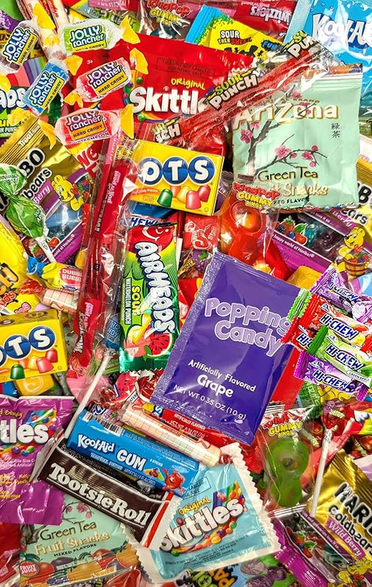 Variety Candy Pack - 2 LB Assorted Party Mix - Individually Wrapped Bulk Candy - Pinata Mix - Deluxe Queen Jax Assortment