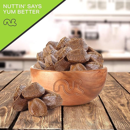 NUT CRAVINGS - Raw Brazil Nuts In Shell - Whole, (32oz - 2 LB) Bulk Nuts Packed Fresh in Resealable Bag - Healthy Protein Food Snack, Food Assortments