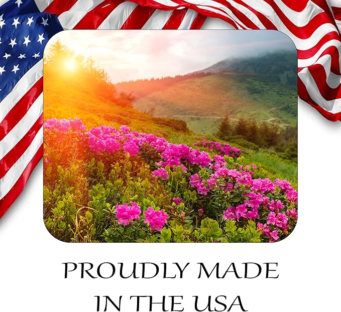 Spring Season Mouse Pad Mat Mousepad for Desk Computer Laptop PC Gaming Home or Office Gift (Sunset MP89)