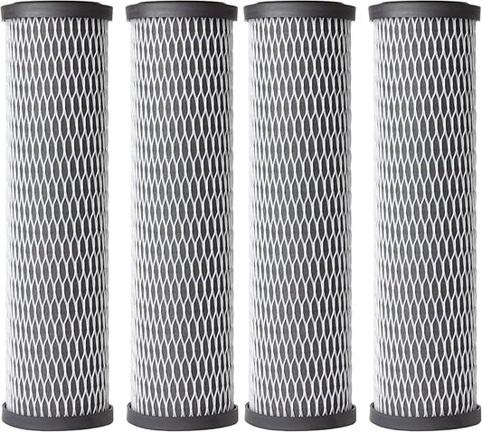 AO Smith 2.5"x10" 5 Micron Carbon Wrap Sediment Water Filter Replacement Cartridge - 4 Pack - For Whole House Filtration Systems - AO-WH-PRE-RCP2