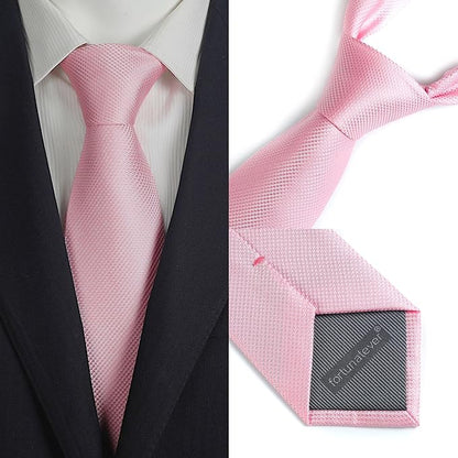 Mens Solid Neckties,2.36'' Wide Slim Tie For Men With Gift Box