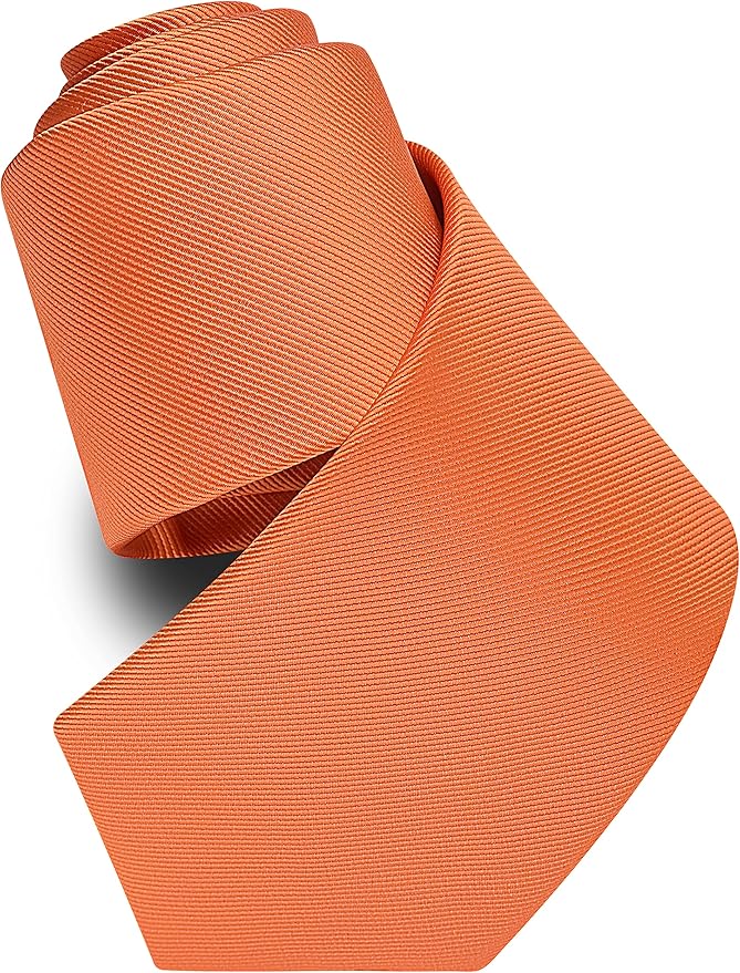 Branduce 3.15"（8cm） Men's Solid Color Formal Woven Necktie + Gift Box