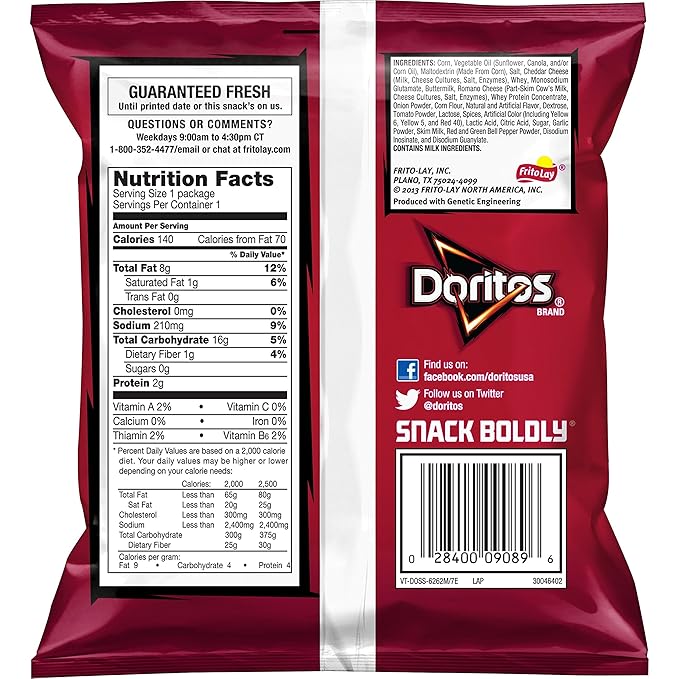 Frito-Lay Classic Mix Variety Pack, (Pack of 35)