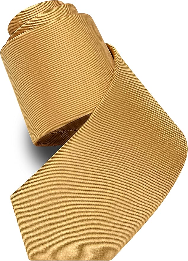 Branduce 3.15"（8cm） Men's Solid Color Formal Woven Necktie + Gift Box