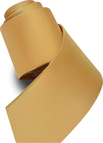 Branduce 3.15"（8cm） Men's Solid Color Formal Woven Necktie + Gift Box