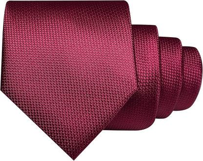 JEMYGINS Mens Tie and Lapel Pin with Pocket Square Tie Clip Sets for Casual and Business 4PCS