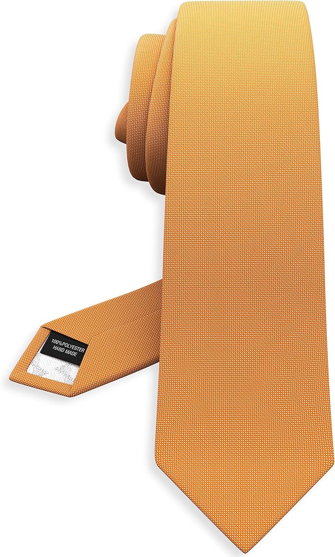 Men's Oxford Matt Neckties Solid Color for Adults Tuxedo Classic Design, by Bow Tie Hosue