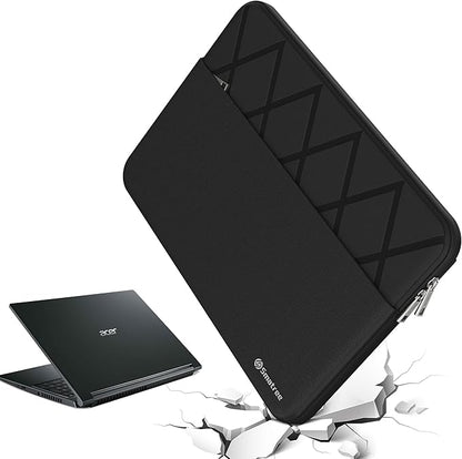 Smatree 15.6 inch Laptop Sleeve for Acer Aspire 7 A715/Aspire 5 A515/Aspire 3 A315/Aspire 1 A115, Acer Aspire Vero Green AV15-52-5488, 15 inch Protective Laptop Case with Accessory Pocket (E602)