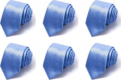 Tie For Men Necktie Woven Jacquard Neck Ties Set 6 PCS