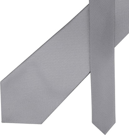 GUSLESON Classic New 3.15"（8cm） Men's Solid Color Necktie Wedding Business Tie + Gift Box